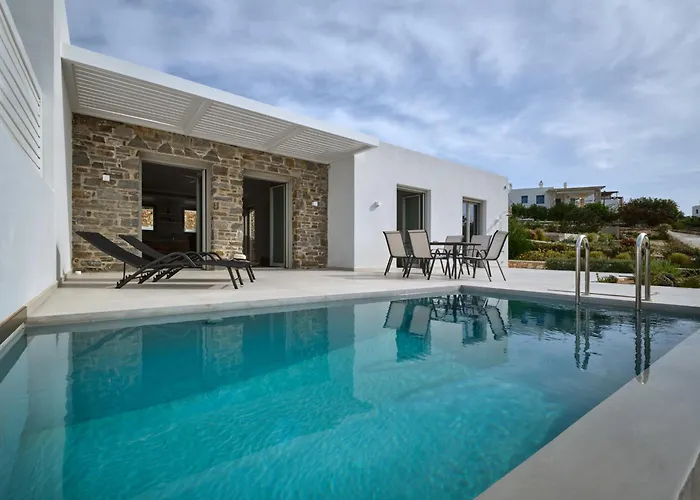 Villa Nala With Sea Views And Private Pool Aspro Chorio
